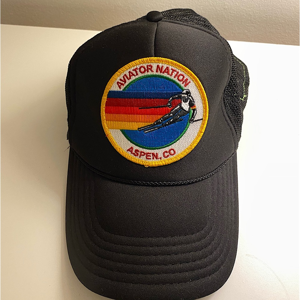 Aviator Nation ASPEN EXCLUSIVE trucker hat. Excellent condition. Barely worn.